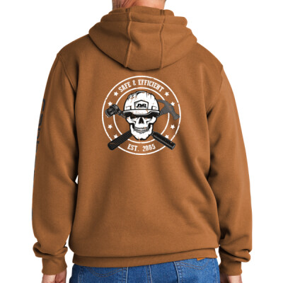 Carhartt® Midweight Hooded Logo Sweatshirt - Skull Thumbnail