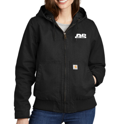 Carhartt® Women’s Washed Duck Active Jacket Embroidered DP Thumbnail