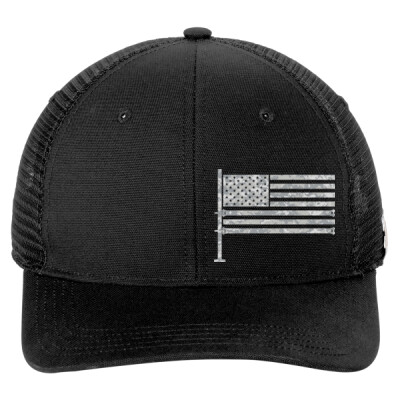 Printed Flag Carhartt Mesh Back Trucker Hat   Thumbnail