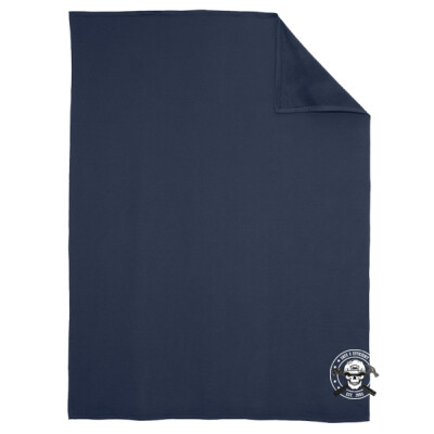  Oversized Fleece Sweatshirt Blanket with printed Skull logo Thumbnail