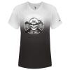Women's V-Neck Ombre T-Shirt Thumbnail
